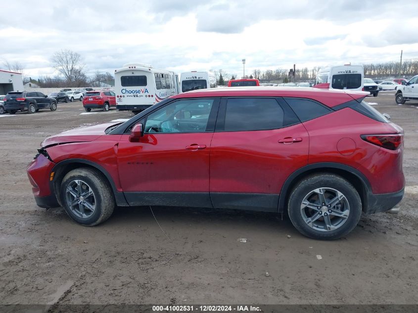 2023 Chevrolet Blazer Awd 2Lt VIN: 3GNKBHR48PS166011 Lot: 41002531