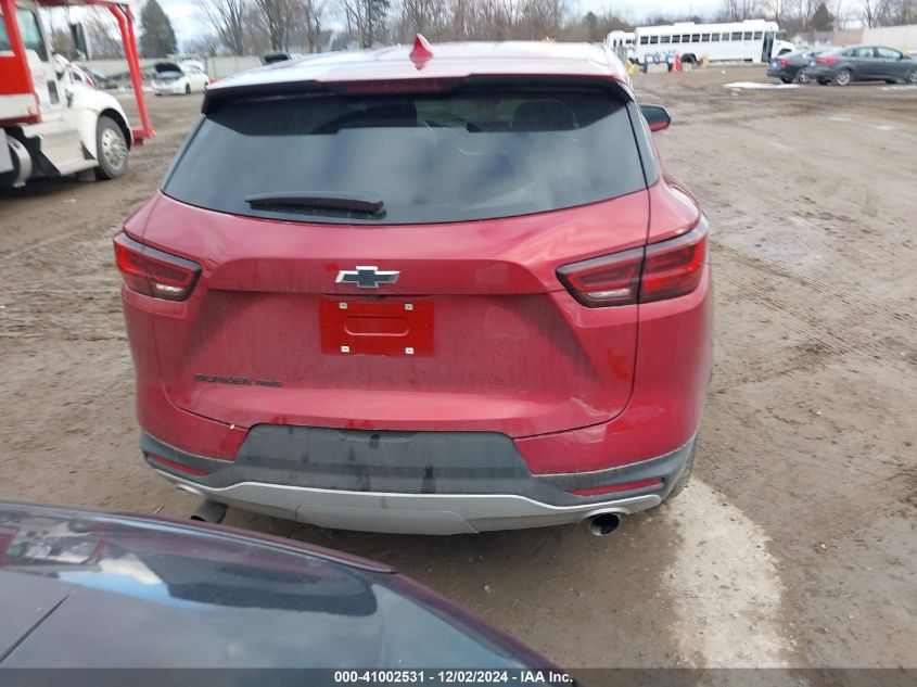 2023 Chevrolet Blazer Awd 2Lt VIN: 3GNKBHR48PS166011 Lot: 41002531