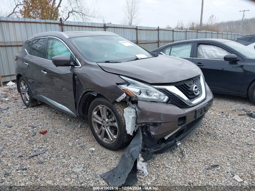 VIN 5N1AZ2MH6JN104997 2018 NISSAN MURANO no.1