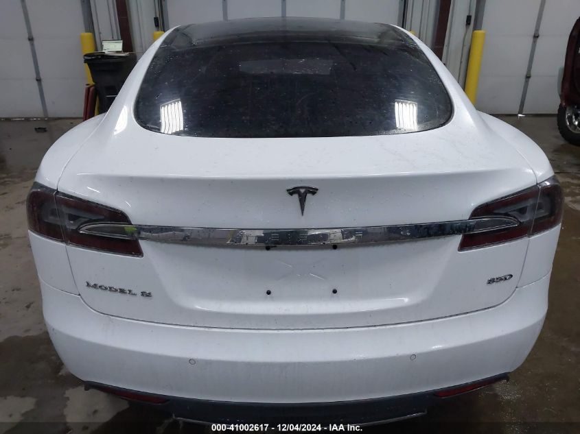 2015 Tesla Model S 70D/85D/P85D VIN: 5YJSA1H23FF086058 Lot: 41002617