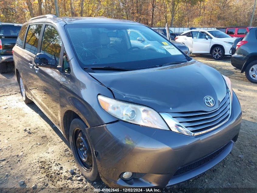 VIN 5TDYZ3DC4HS826051 2017 Toyota Sienna, Xle/Limited no.6