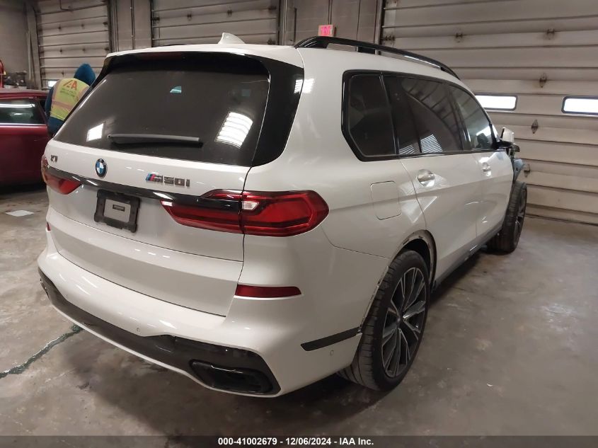 VIN 5UXCX6C04L9C18399 2020 BMW X7, M50I no.4