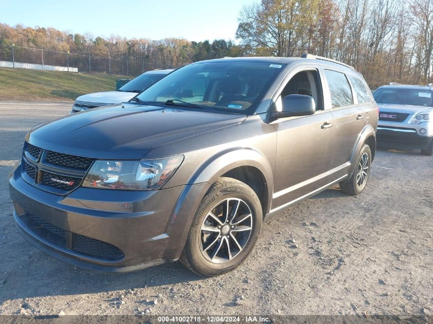 VIN 3C4PDCABXHT582028 2017 Dodge Journey, SE no.2