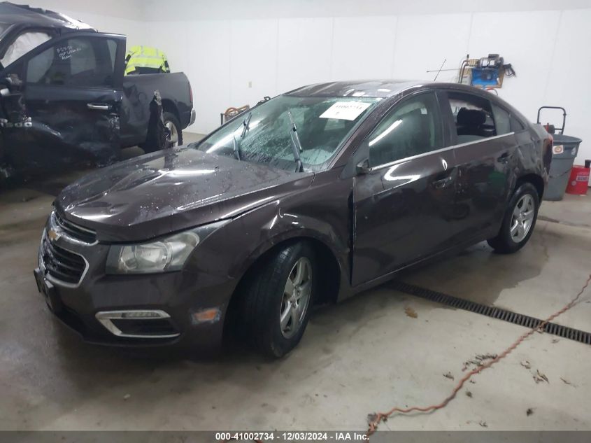 VIN 1G1PC5SB1F7119959 2015 Chevrolet Cruze, 1Lt Auto no.2