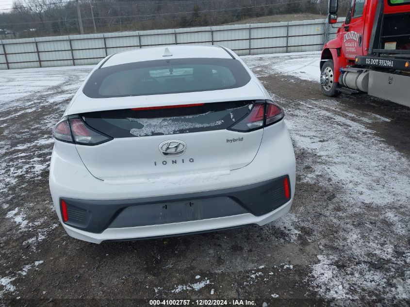 2020 Hyundai Ioniq Hybrid Sel VIN: KMHC85LC4LU239732 Lot: 41002757