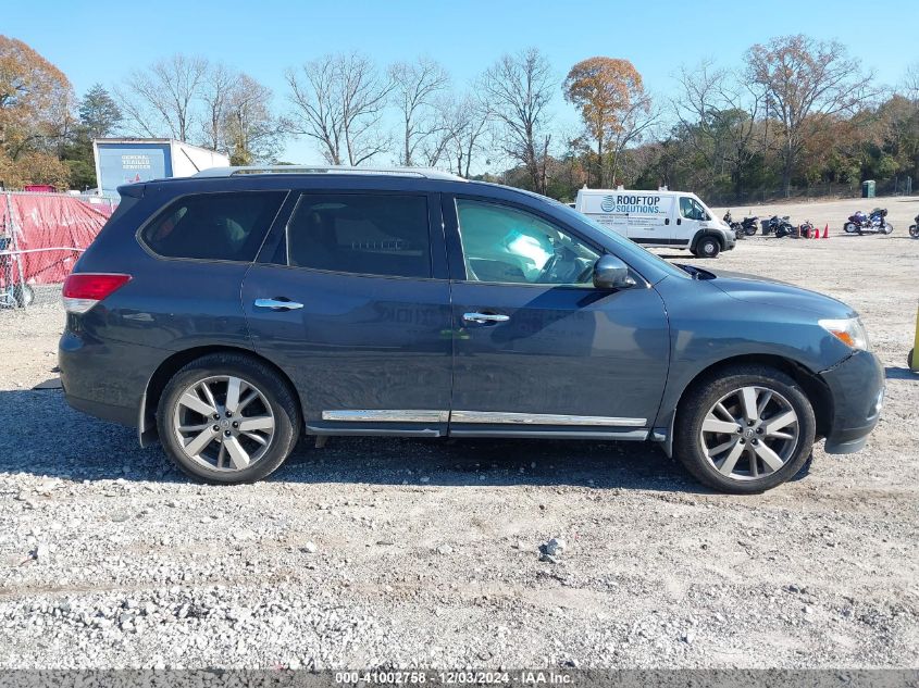 2016 Nissan Pathfinder Platinum VIN: 5N1AR2MM3GC615164 Lot: 41002758