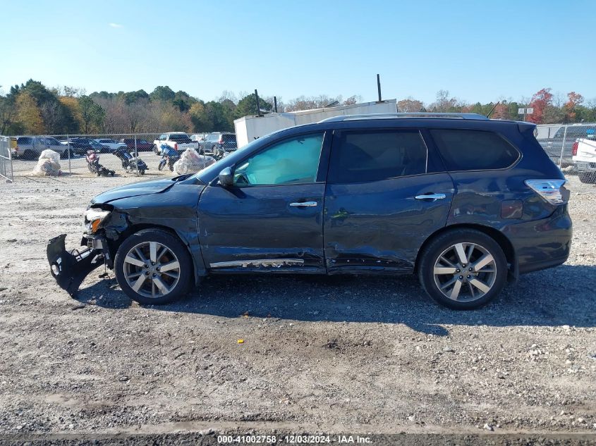 2016 Nissan Pathfinder Platinum VIN: 5N1AR2MM3GC615164 Lot: 41002758