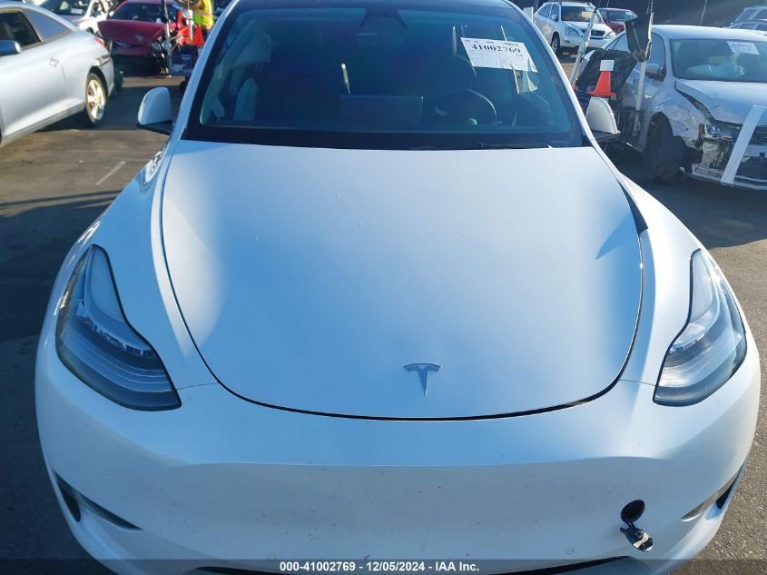 2021 Tesla Model Y Long Range Dual Motor All-Wheel Drive VIN: 5YJYGDEE1MF174869 Lot: 41002769