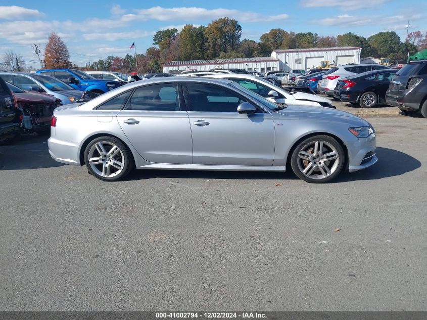 2016 Audi A6 2.0T Premium Plus VIN: WAUGFAFC1GN094193 Lot: 41002794