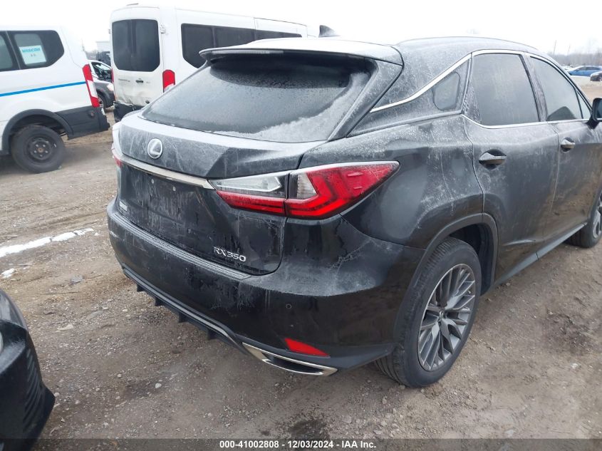 VIN 2T2SZMDA2NC328909 2022 Lexus RX, 350 F Sport Ap... no.4