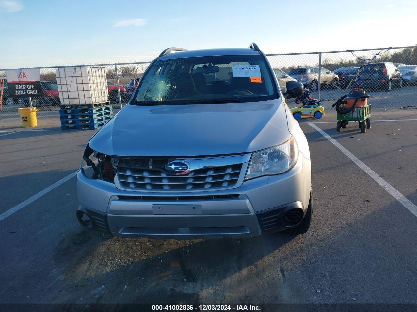 2012 Subaru Forester 2.5X VIN: JF2SHBBC3CG457855 Lot: 41002836