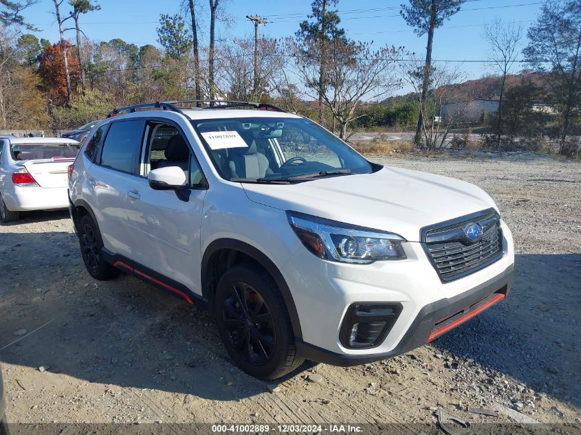 2019 Subaru Forester Sport VIN: JF2SKAKC1KH595396 Lot: 41002889