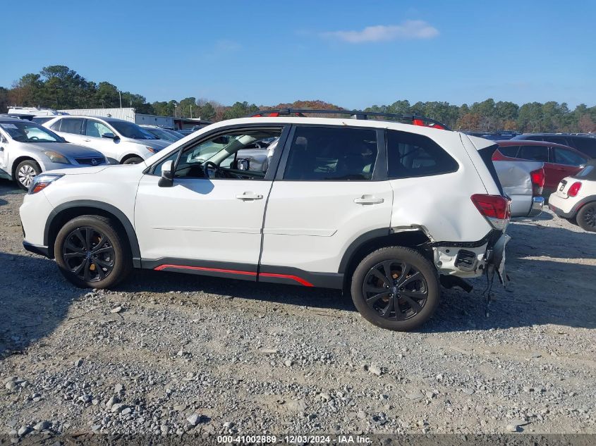 2019 Subaru Forester Sport VIN: JF2SKAKC1KH595396 Lot: 41002889