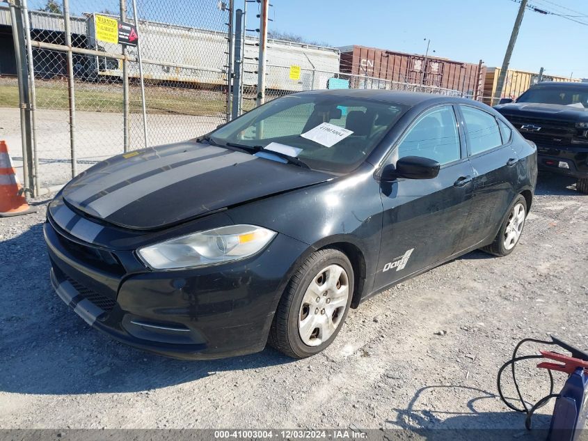 VIN 1C3CDFAA6FD422937 2015 Dodge Dart, SE no.2