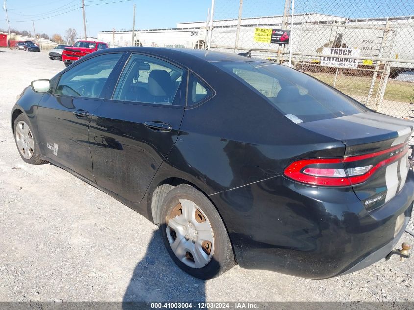 VIN 1C3CDFAA6FD422937 2015 Dodge Dart, SE no.3