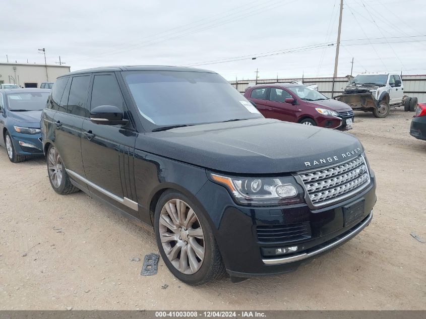 VIN SALGS2TF9EA155032 2014 Land Rover Range Rover,... no.1