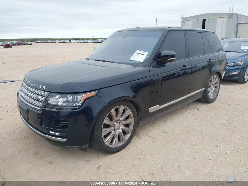 VIN SALGS2TF9EA155032 2014 Land Rover Range Rover,... no.2