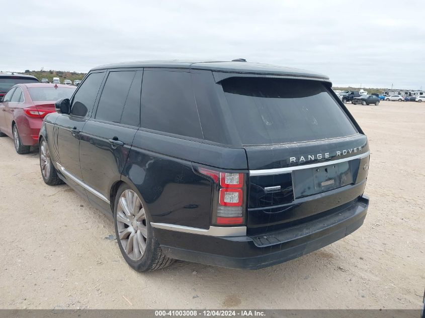 VIN SALGS2TF9EA155032 2014 Land Rover Range Rover,... no.3