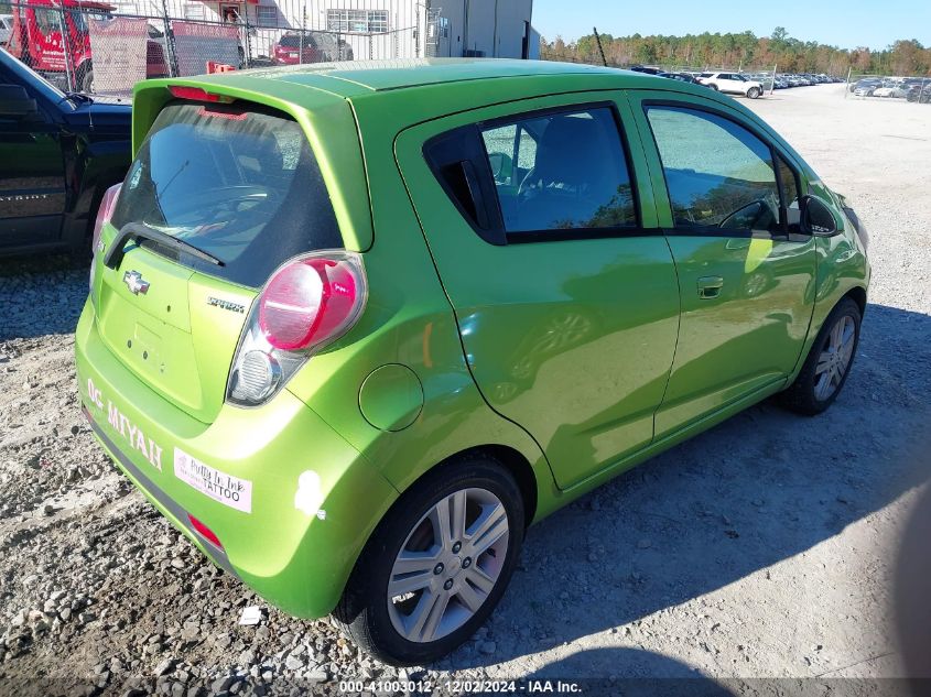 VIN KL8CD6S96EC530083 2014 Chevrolet Spark, 1Lt Auto no.4