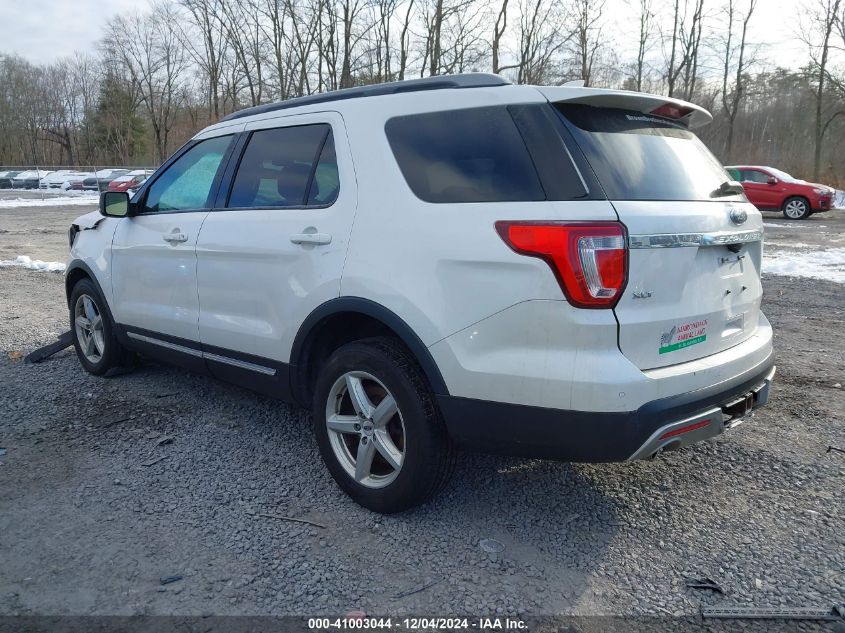 VIN 1FM5K8D81HGB18703 2017 Ford Explorer, Xlt no.3