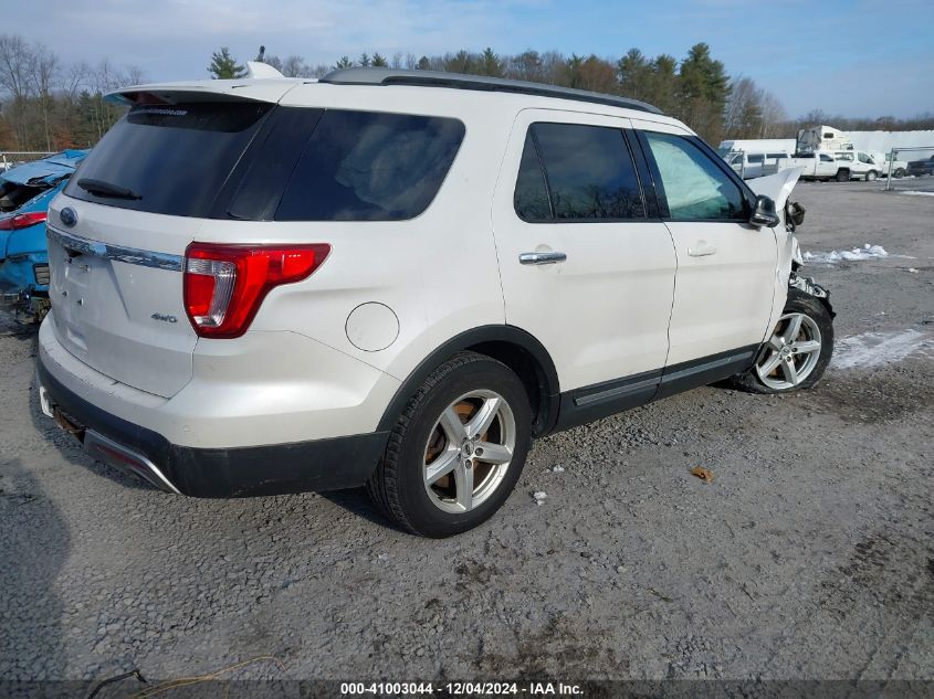 VIN 1FM5K8D81HGB18703 2017 Ford Explorer, Xlt no.4