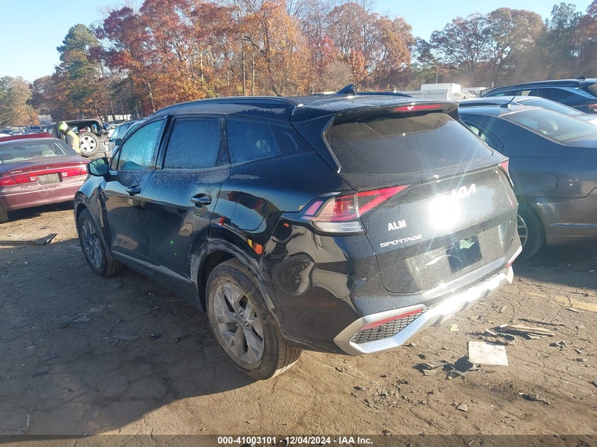 Vin: 5xyk43df3sg277719, lot: 41492996, kia sportage sx 20253