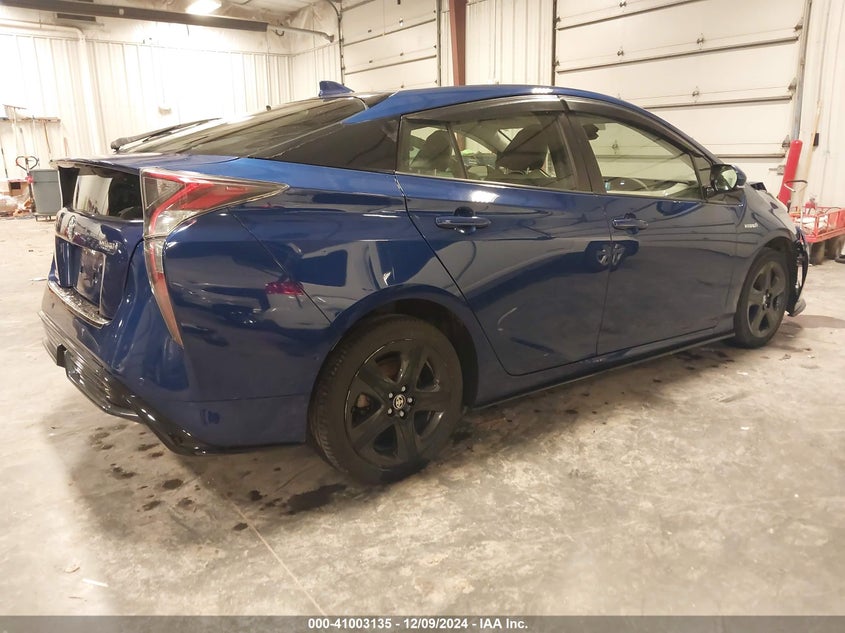 2018 TOYOTA PRIUS VIN: JTDKARFU9J3062243