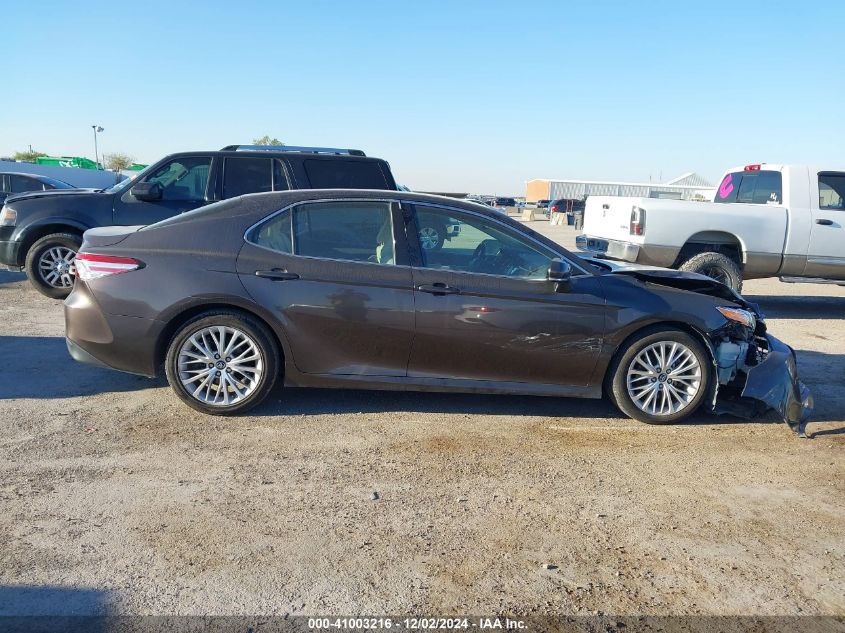 2018 Toyota Camry Xle VIN: 4T1B11HK0JU128942 Lot: 41003216