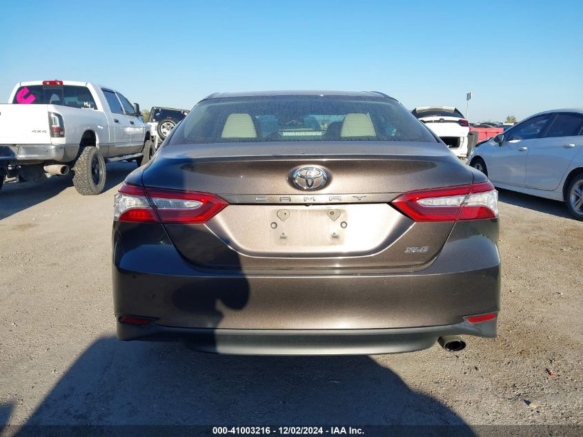 2018 Toyota Camry Xle VIN: 4T1B11HK0JU128942 Lot: 41003216