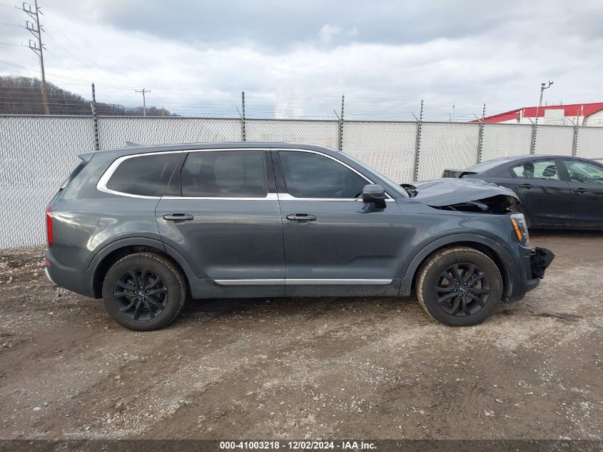 2021 Kia Telluride Lx VIN: 5XYP2DHC6MG175755 Lot: 41003218