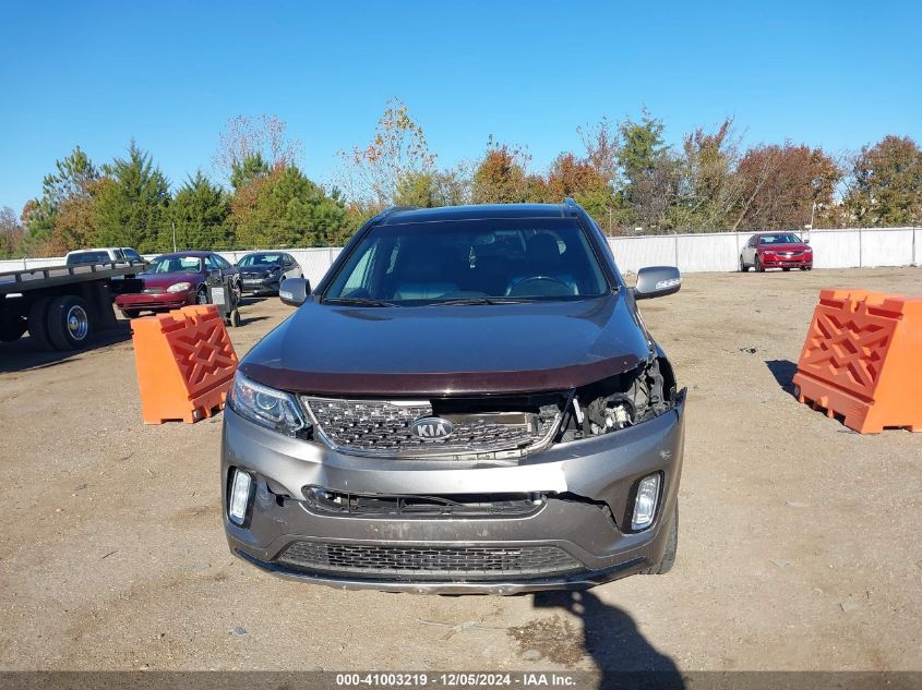 2014 Kia Sorento Limited V6 VIN: 5XYKWDA73EG472298 Lot: 41003219