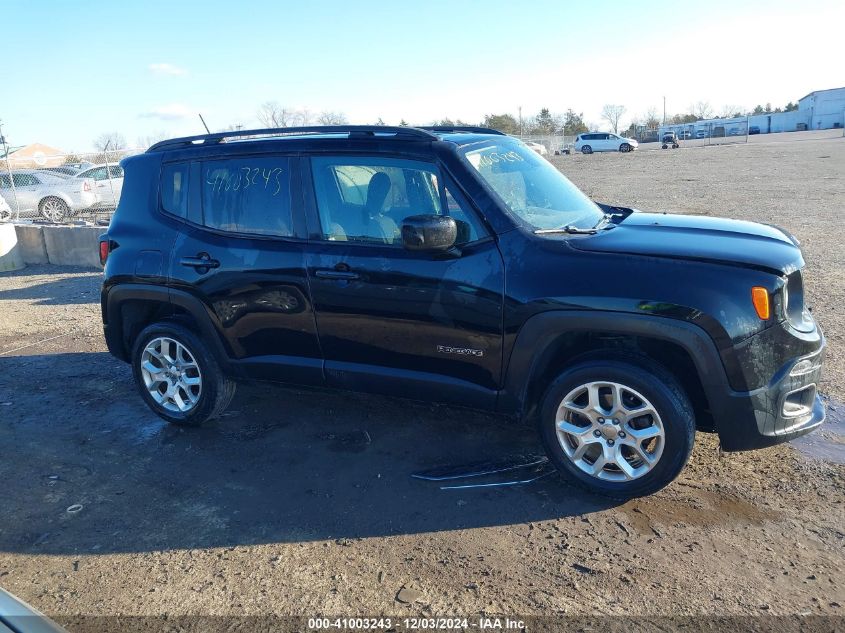 VIN ZACCJBBT0GPD90180 2016 Jeep Renegade, Latitude no.13