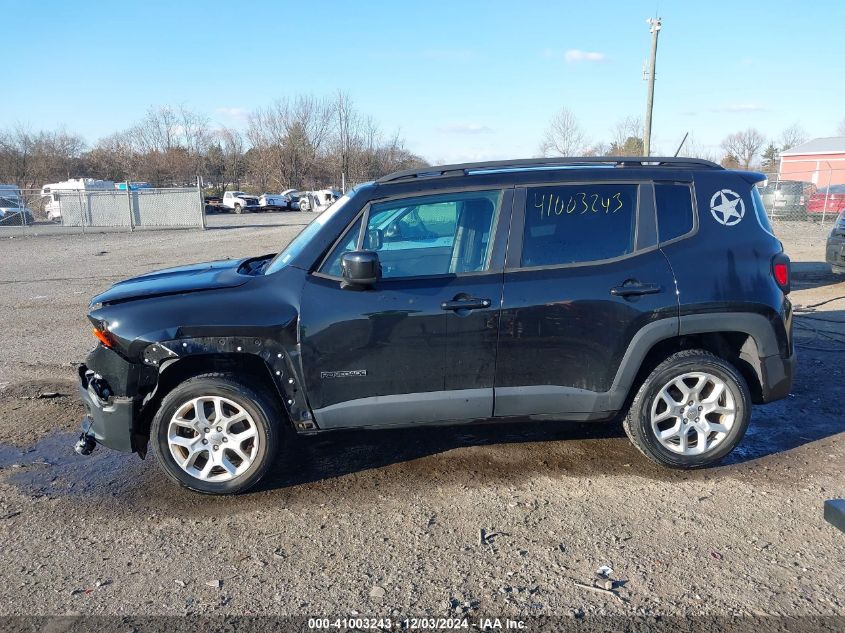 VIN ZACCJBBT0GPD90180 2016 Jeep Renegade, Latitude no.14