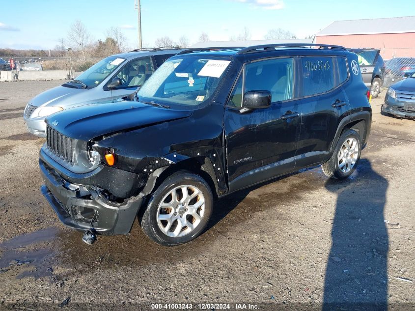 VIN ZACCJBBT0GPD90180 2016 Jeep Renegade, Latitude no.2