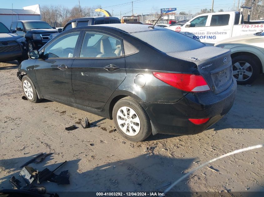 VIN KMHCT4AE1GU160215 2016 Hyundai Accent, SE no.3