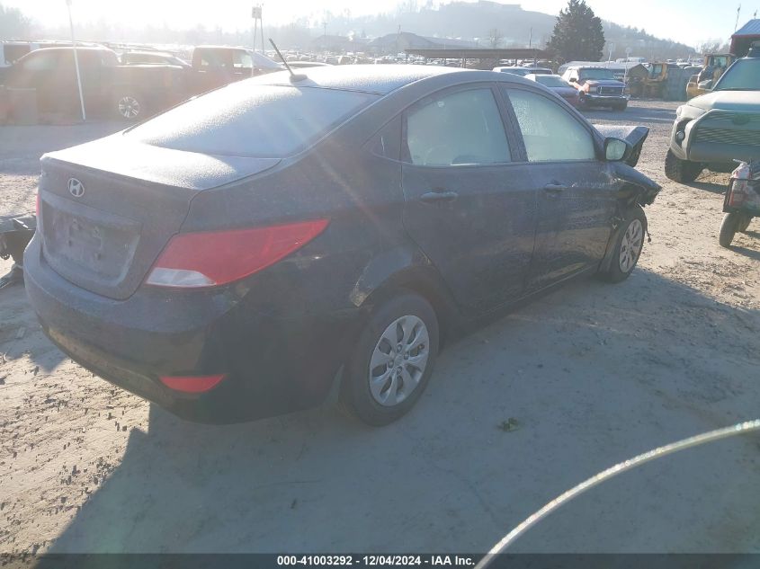 VIN KMHCT4AE1GU160215 2016 Hyundai Accent, SE no.4