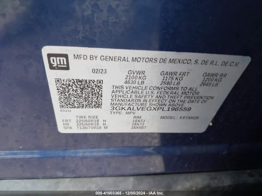 2023 GMC TERRAIN SLT - 3GKALVEGXPL196559