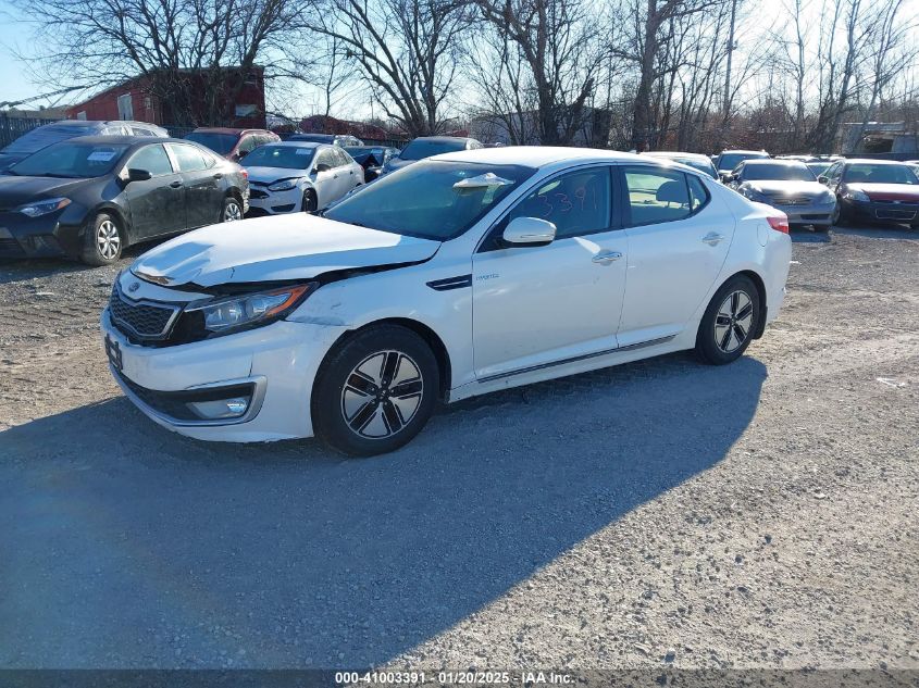 VIN KNAGM4AD3D5050487 2013 KIA OPTIMA HYBRID no.2