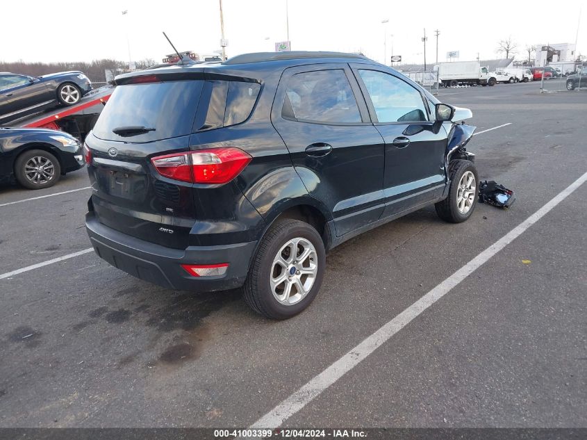 VIN MAJ6S3GL8KC292123 2019 Ford Ecosport, SE no.4