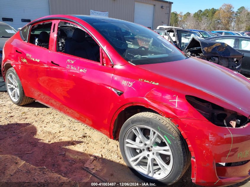 2023 Tesla Model Y Awd/Long Range Dual Motor All-Wheel Drive VIN: 7SAYGDEE9PA060459 Lot: 41003487