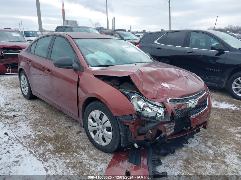 VIN 1G1PA5SH3D7166093 2013 CHEVROLET CRUZE no.1