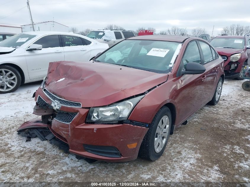 VIN 1G1PA5SH3D7166093 2013 CHEVROLET CRUZE no.2