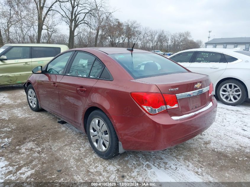 VIN 1G1PA5SH3D7166093 2013 CHEVROLET CRUZE no.3