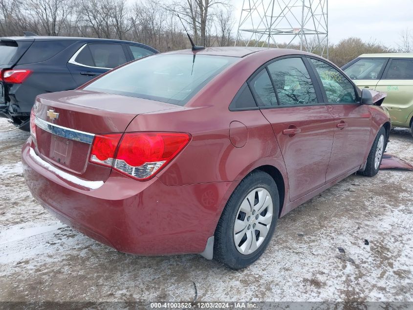 VIN 1G1PA5SH3D7166093 2013 CHEVROLET CRUZE no.4