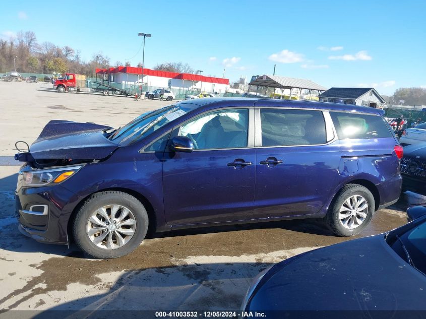 2020 Kia Sedona Lx VIN: KNDMB5C16L6618938 Lot: 41003532