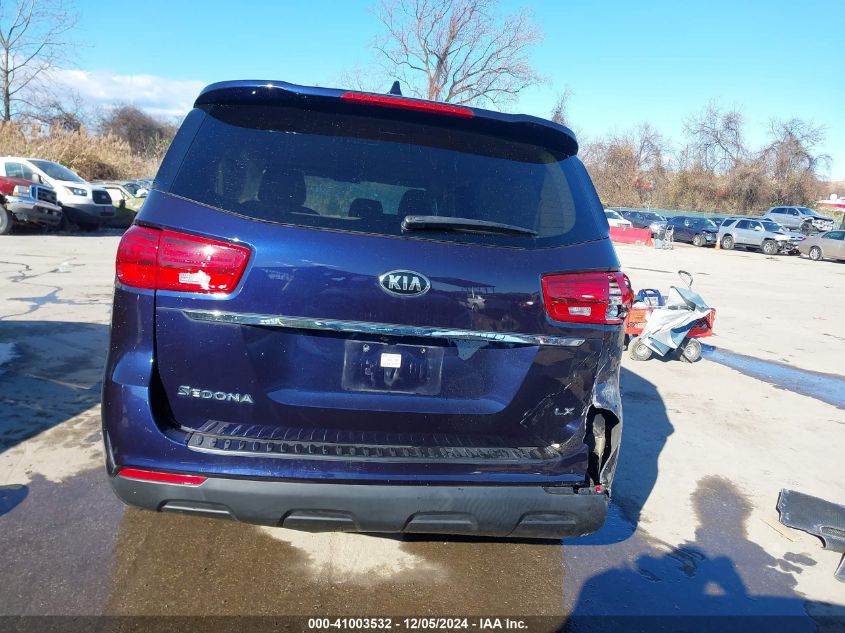 2020 Kia Sedona Lx VIN: KNDMB5C16L6618938 Lot: 41003532