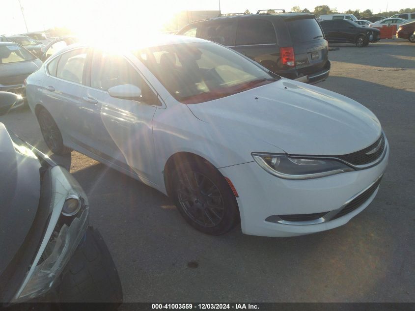 VIN 1C3CCCAB7FN690478 2015 CHRYSLER 200 no.1