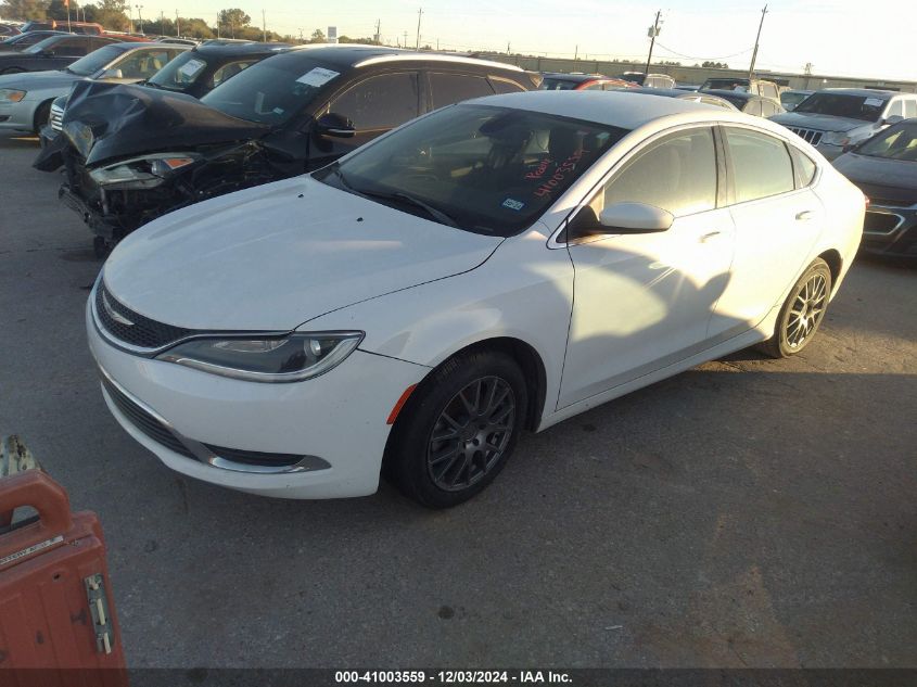 VIN 1C3CCCAB7FN690478 2015 CHRYSLER 200 no.2