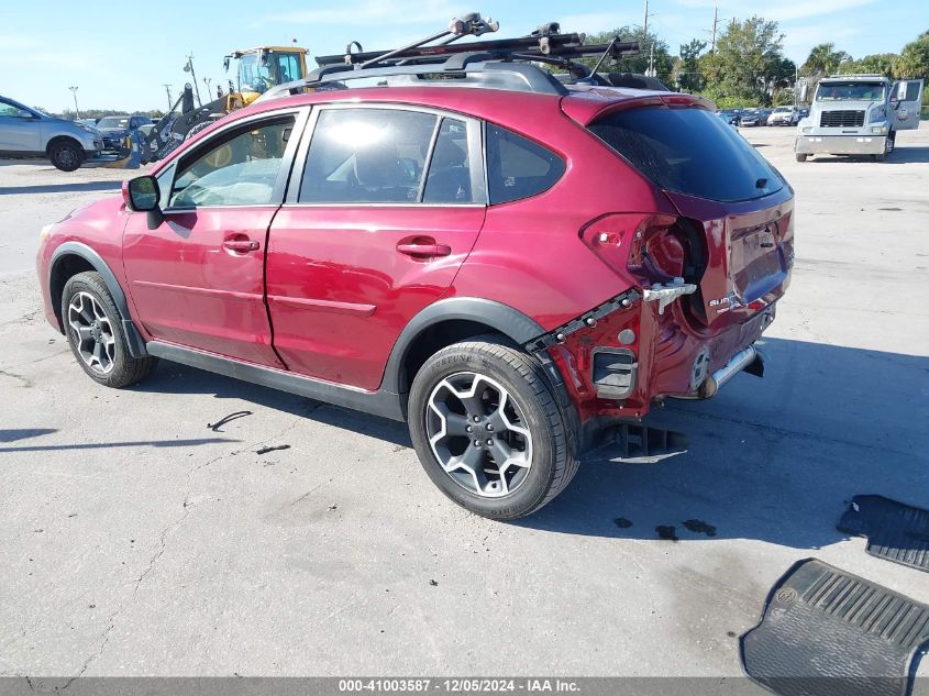 2014 Subaru Xv Crosstrek 2.0I Limited VIN: JF2GPAKC4E8274366 Lot: 41003587