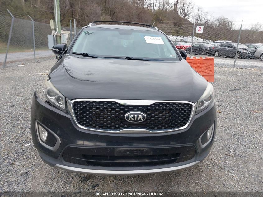 2016 Kia Sorento 3.3L Ex VIN: 5XYPH4A57GG008853 Lot: 41003590